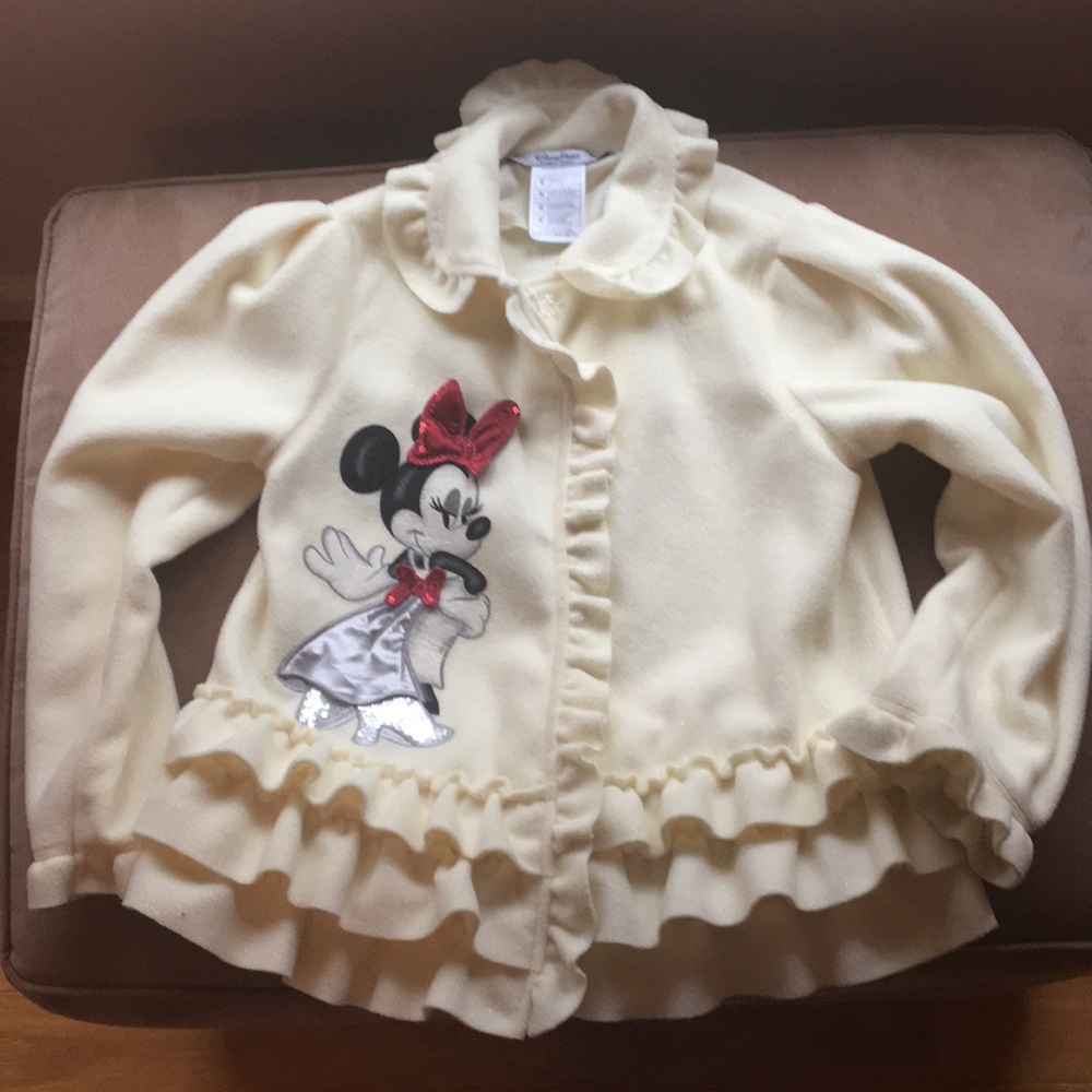 Minnie Mouse Ruffle Fleece Girls